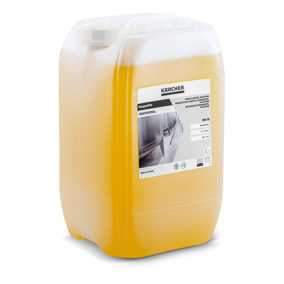 RM 58  PressurePro Почистваща пяна, алкална