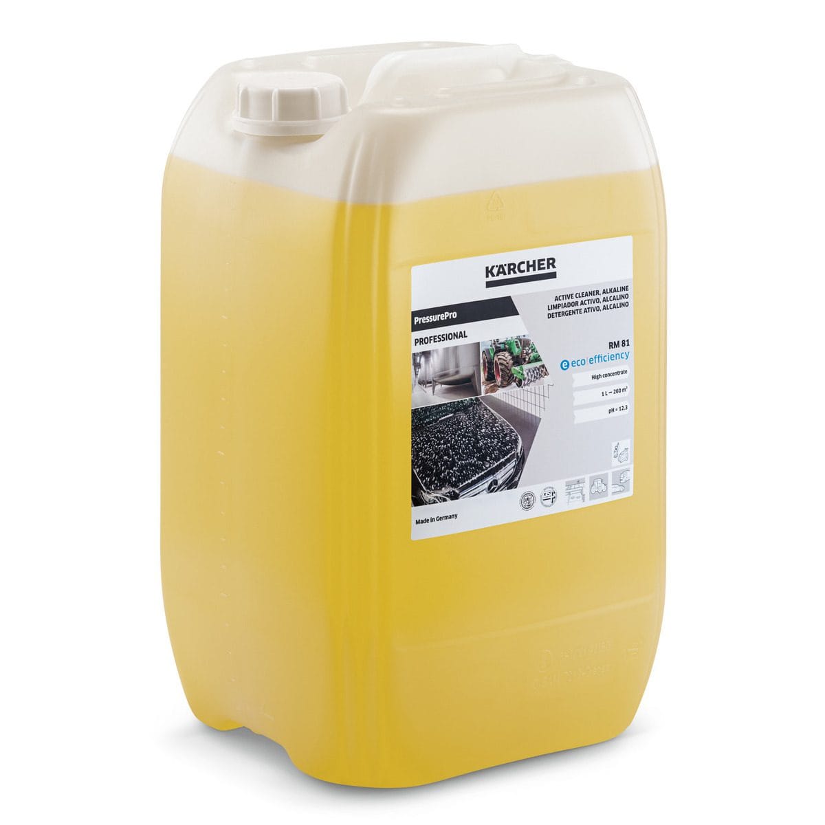RM 81 eco!efficiency  PressurePro Активно средство за чистене, алкално - 20 L