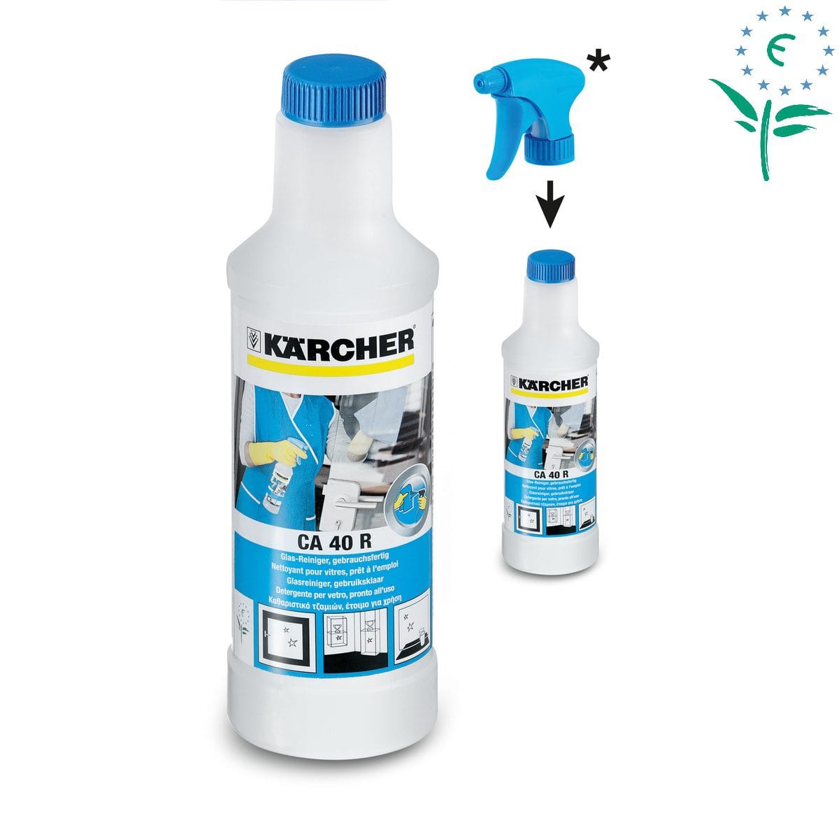 Препарат за прозорци CA 40R eco!perform, 0.5л.